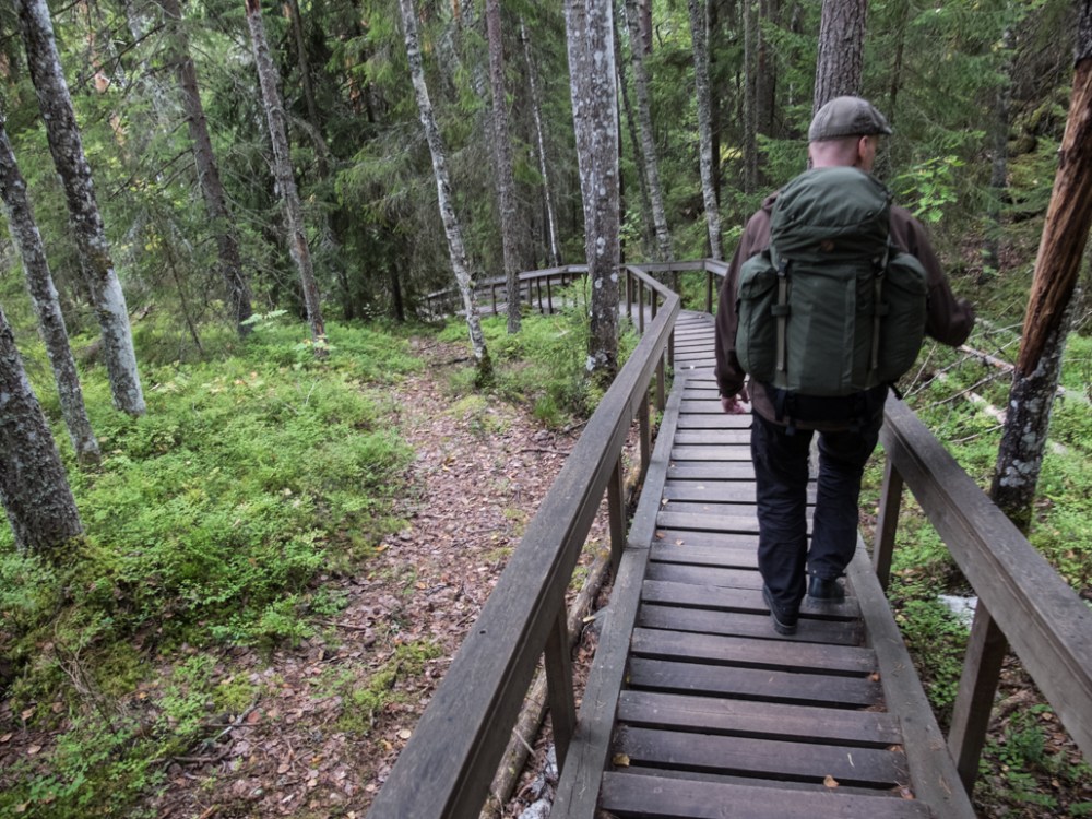 Long stairs to helvetinkolu